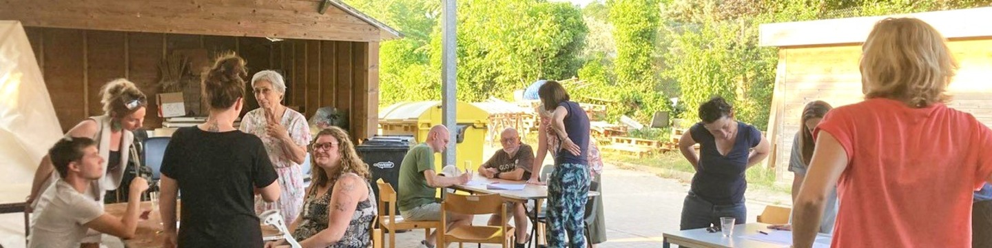 Buurtmoment in Vlasselaar.